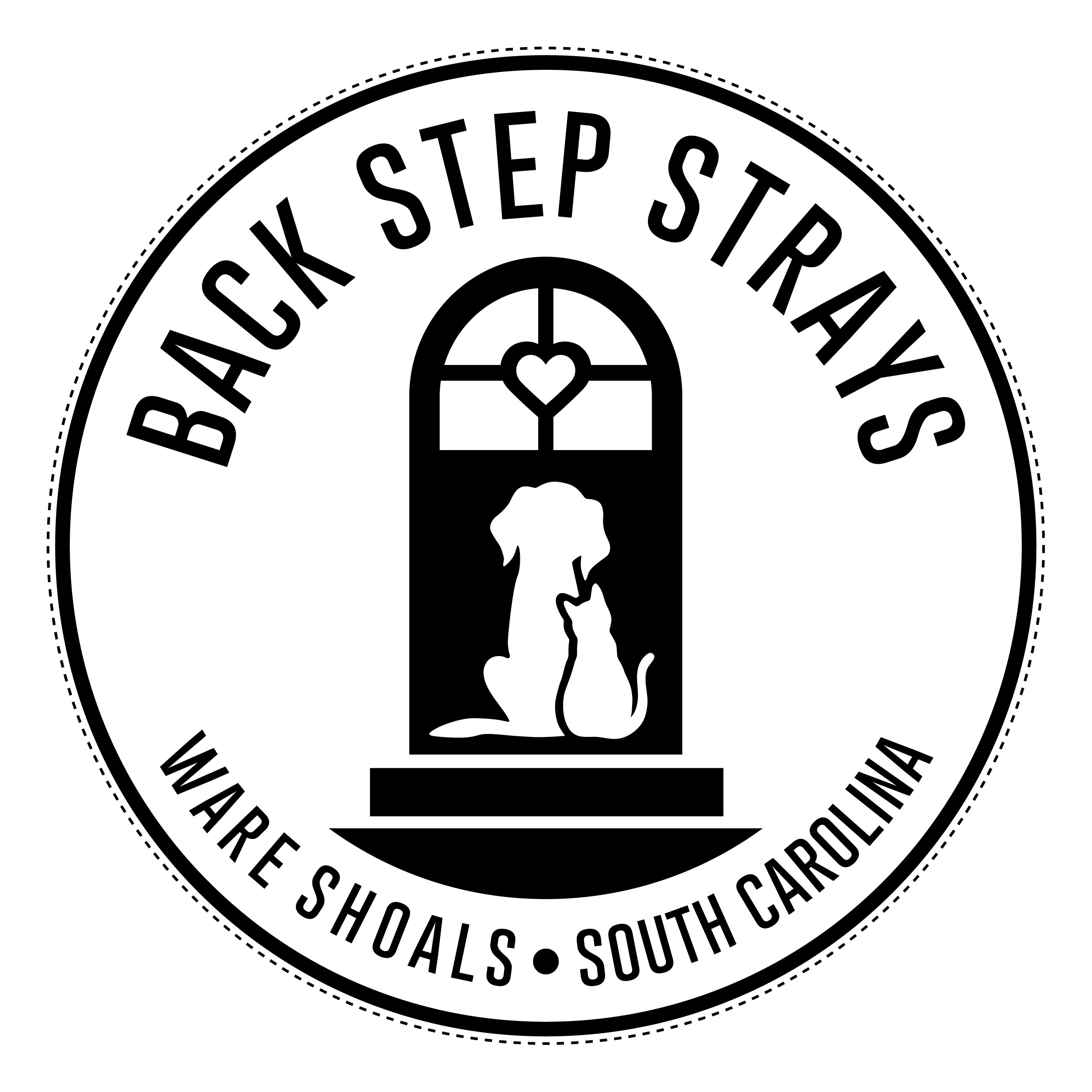 Back Step Strays logo