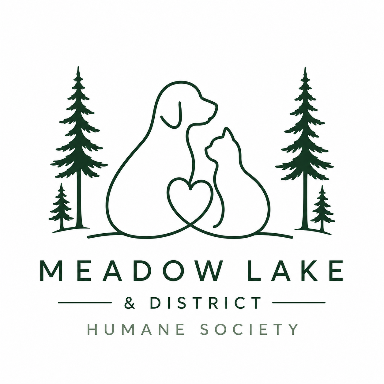 Meadow Lake & District Humane Society logo