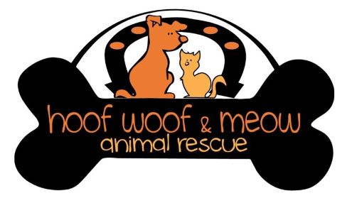 Hoof Woof and Meow Animal Rescue logo