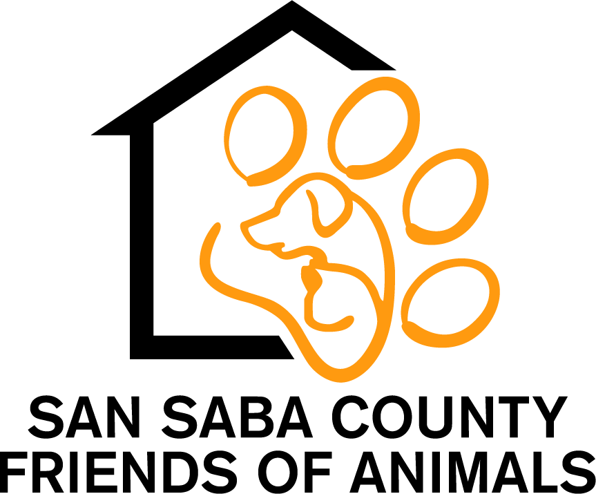 San Saba County Friends of Animals logo