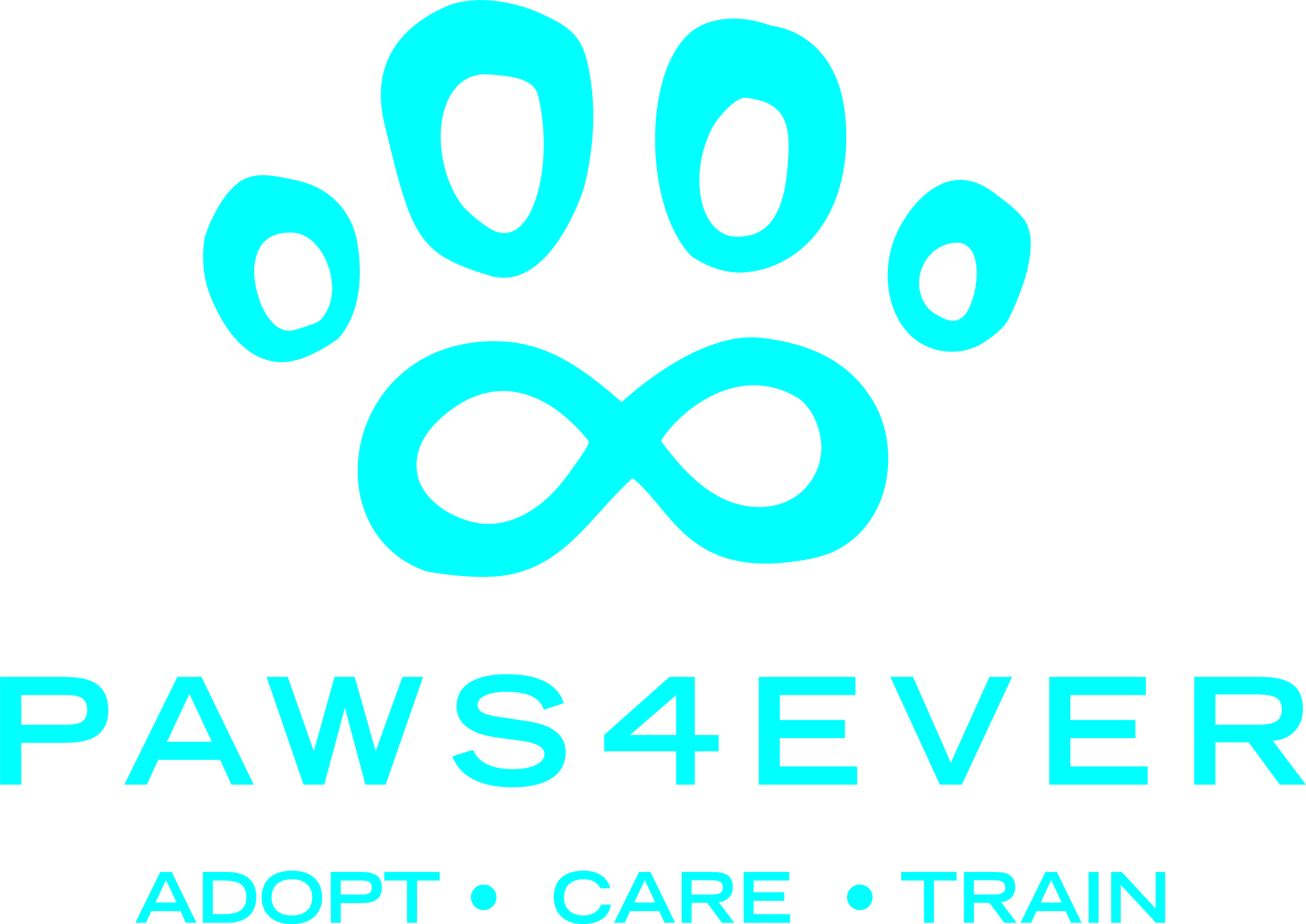 Paws4ever logo