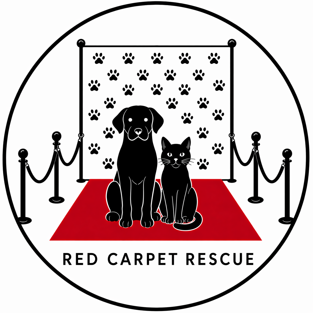 Red Carpet Rescue logo