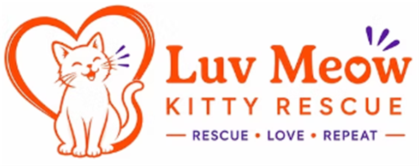 Luv Meow Kitty Rescue logo