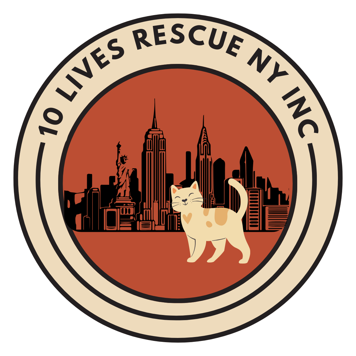 10 Lives Rescue NY logo