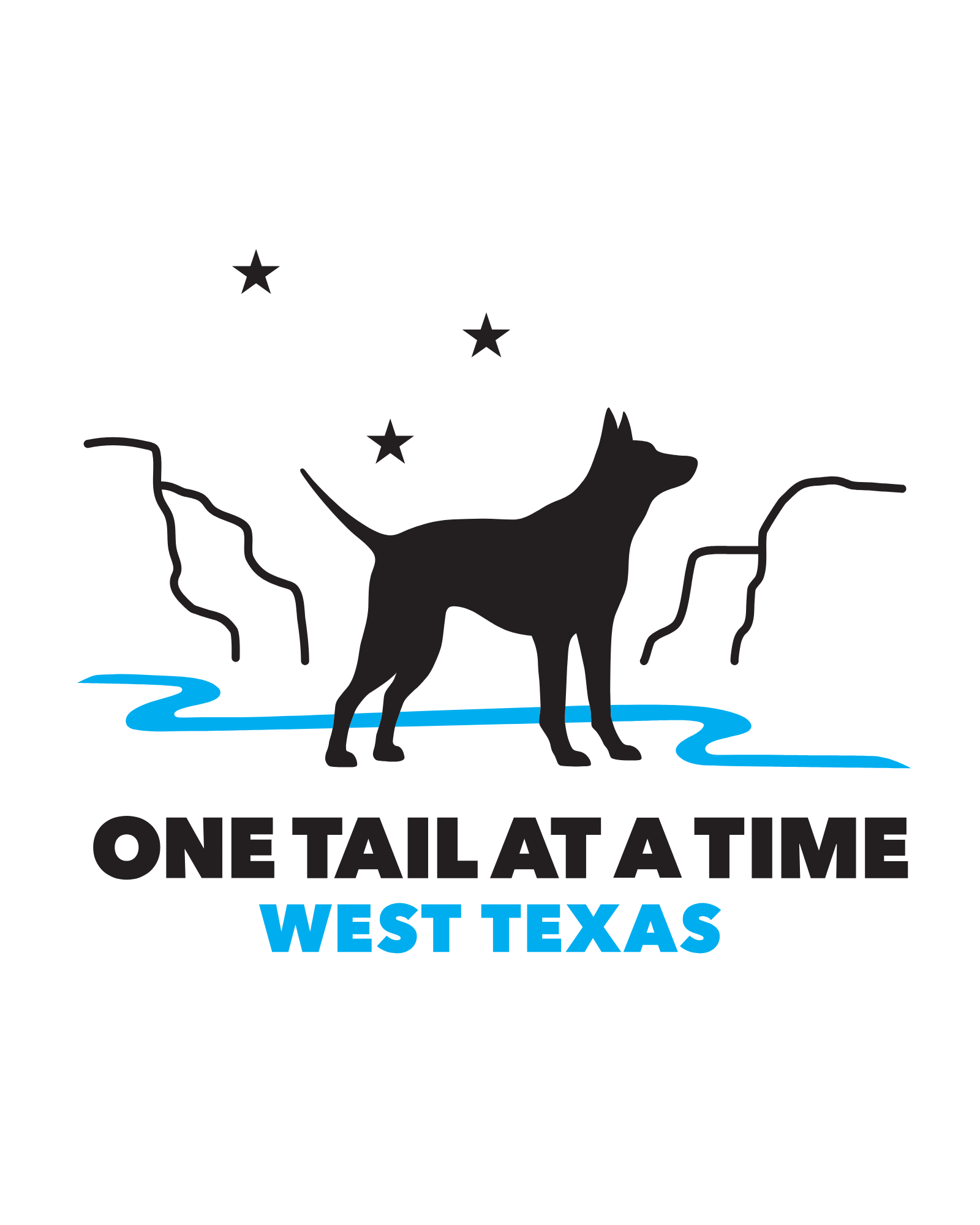 One Tail at a Time West Texas logo