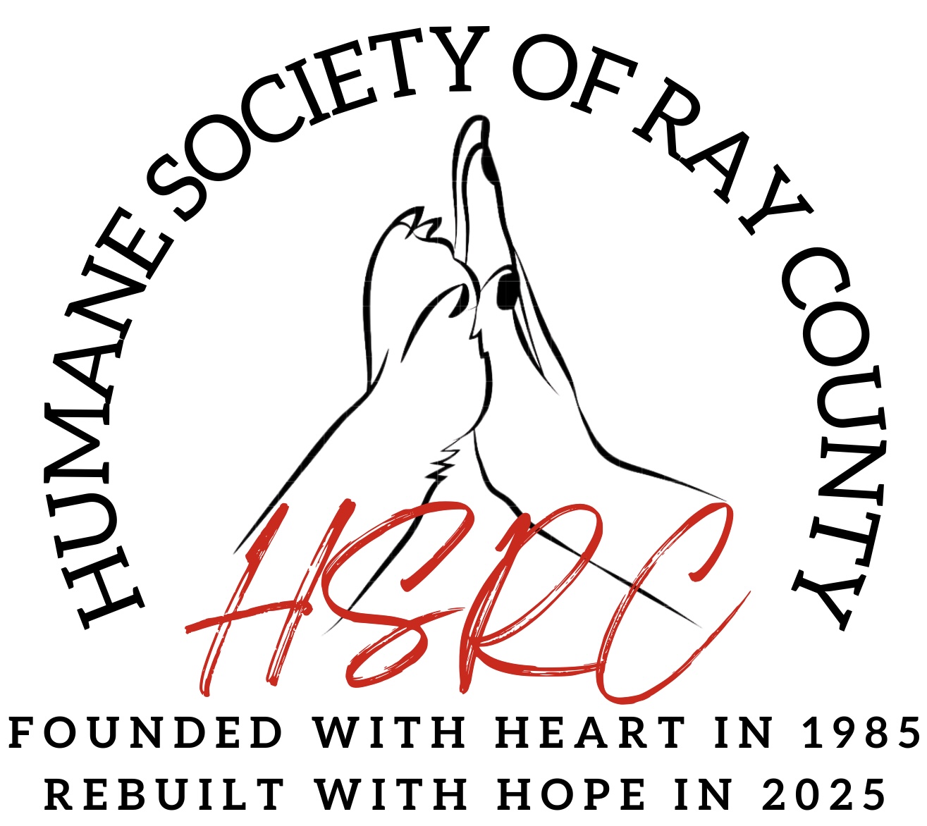 Humane Society of Ray County logo