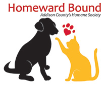 Homeward Bound, Addison County's Animal Shelter logo