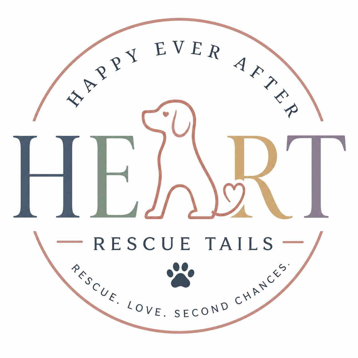 Happy Ever After Rescue Tails logo