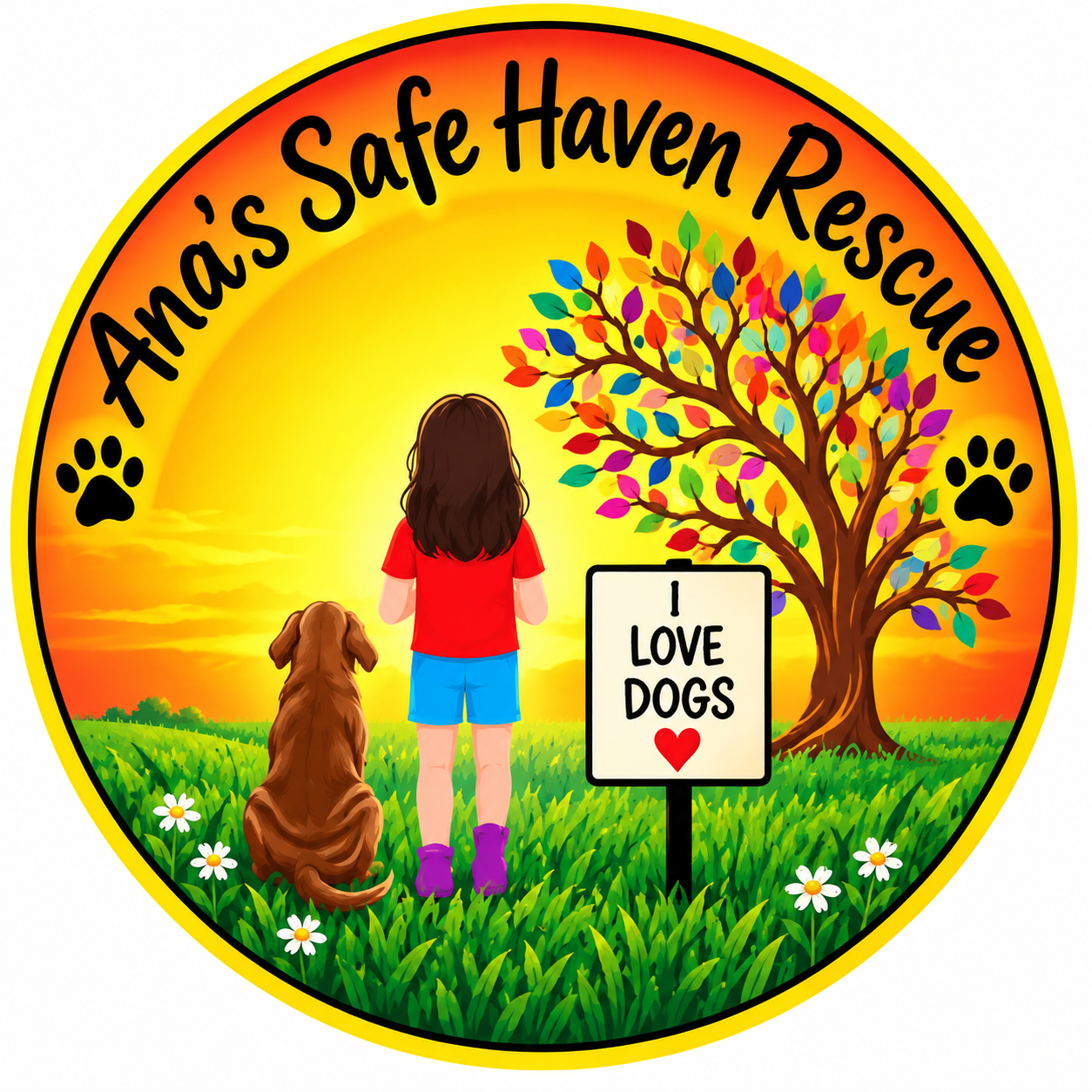 Ana's Safe Haven Rescue logo