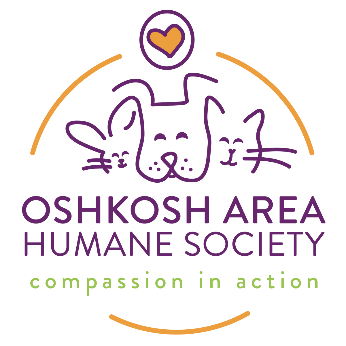 Oshkosh Area Humane Society logo
