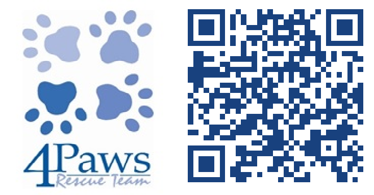 4Paws Rescue Team logo