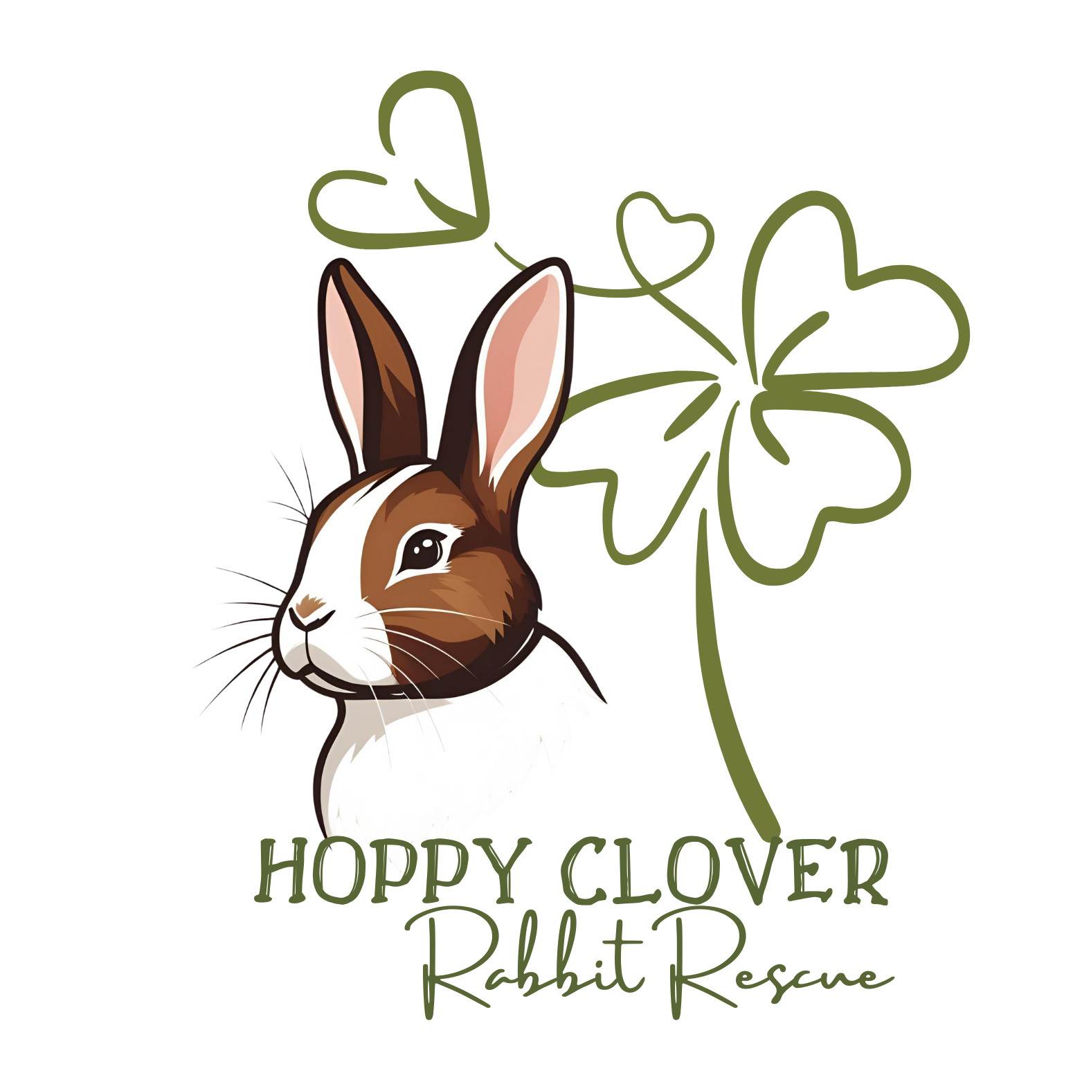 Hoppy Clover Rabbit Rescue logo
