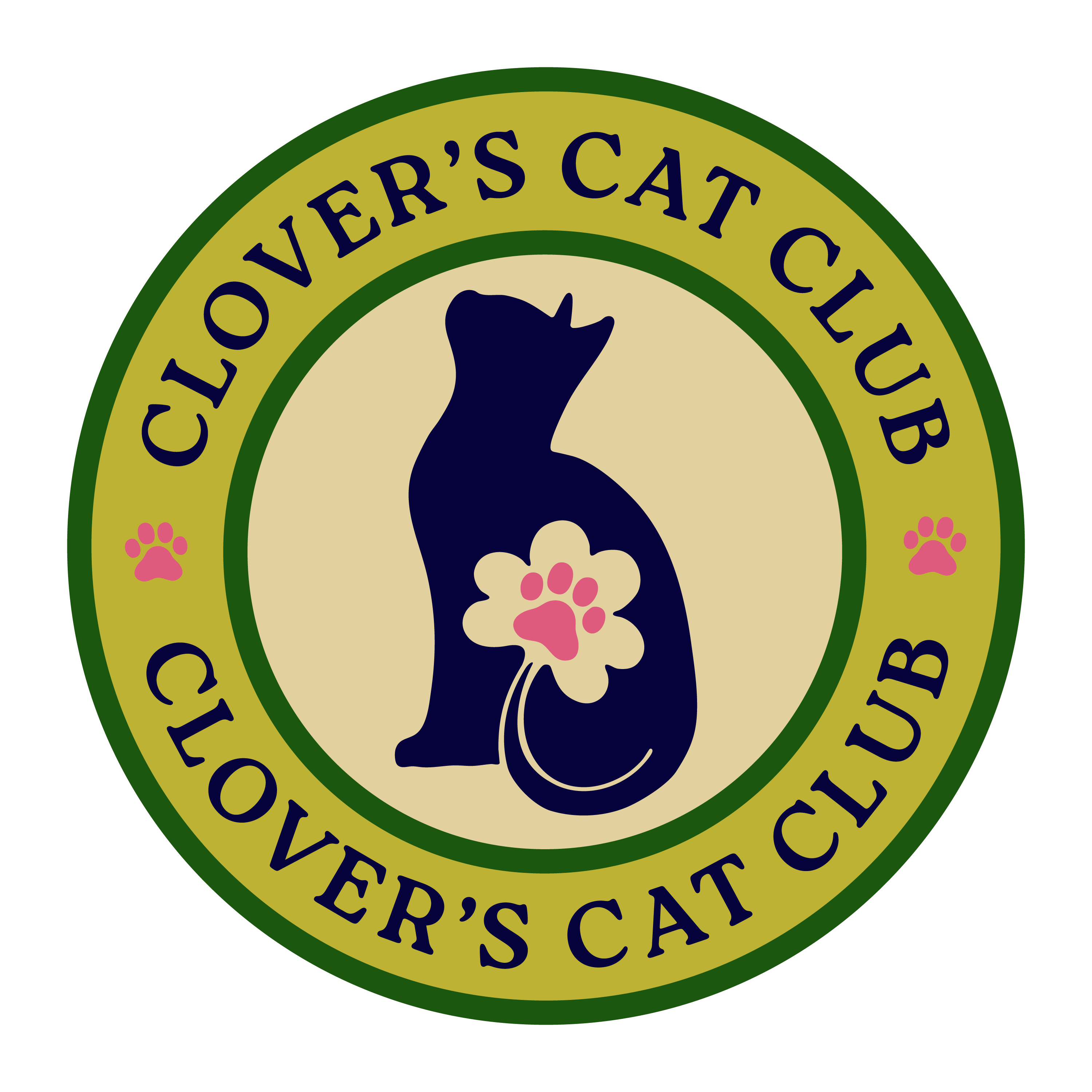 Clover's Cat Club logo