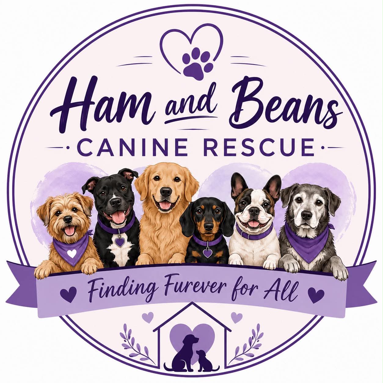 Ham and Beans Canine Rescue logo