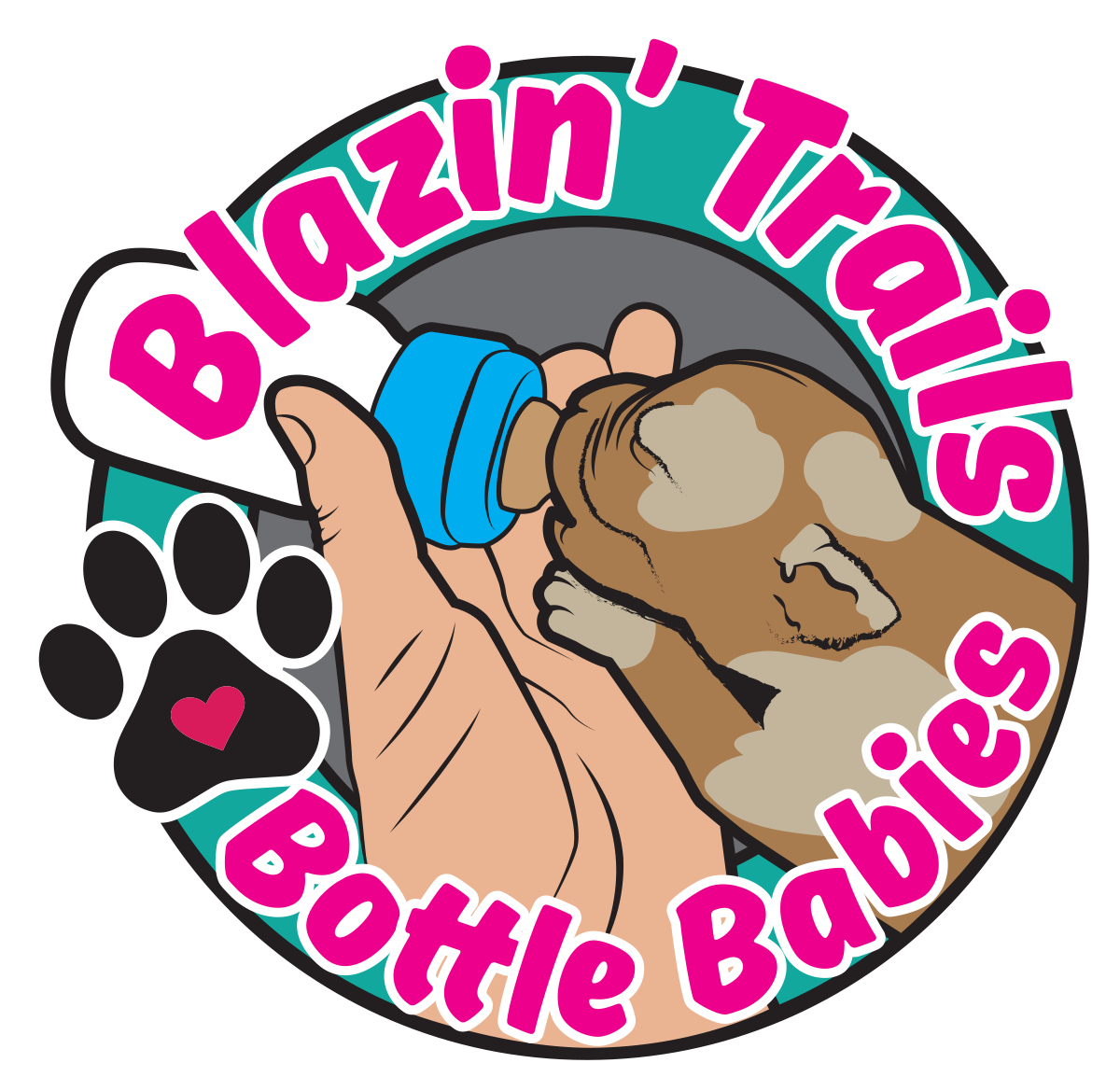 Blazin' Trails Bottle Babies, Inc logo
