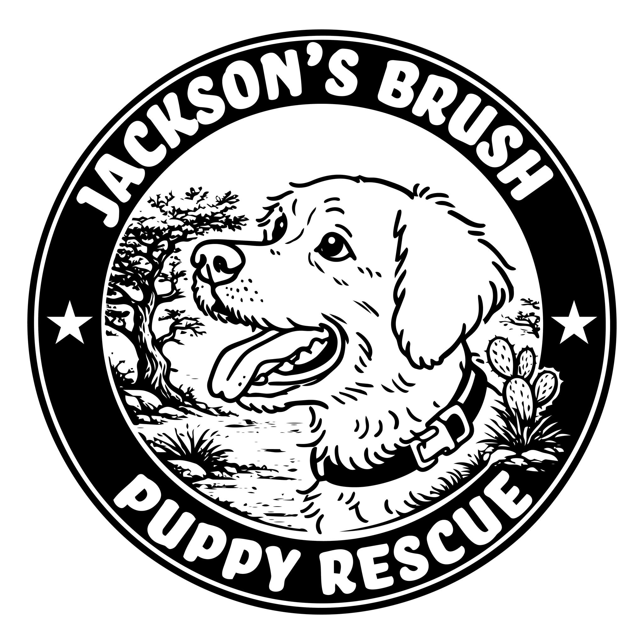 Jacksons Brush Puppy Rescue logo