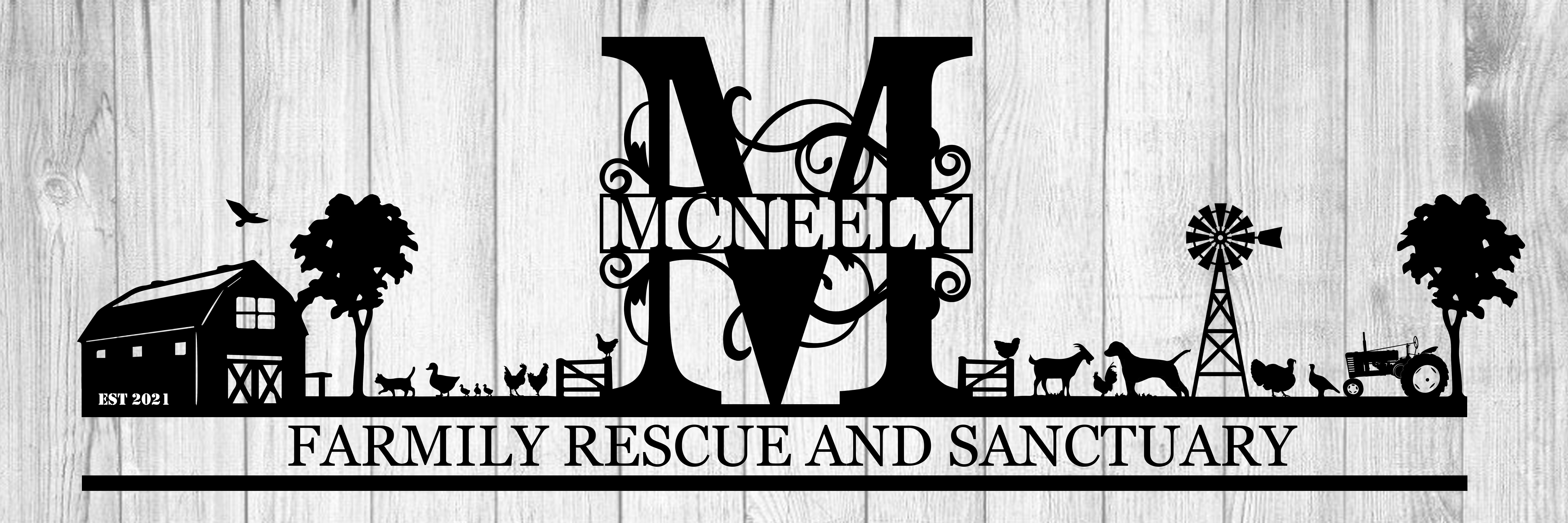 McNeely Farmily Rescue and Sanctuary logo
