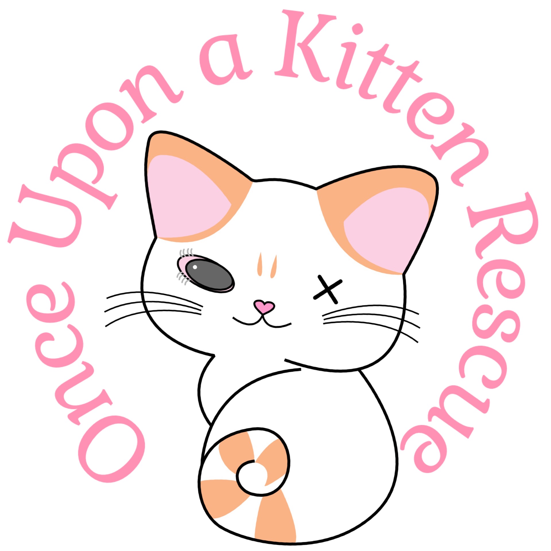 Once Upon a Kitten Rescue logo