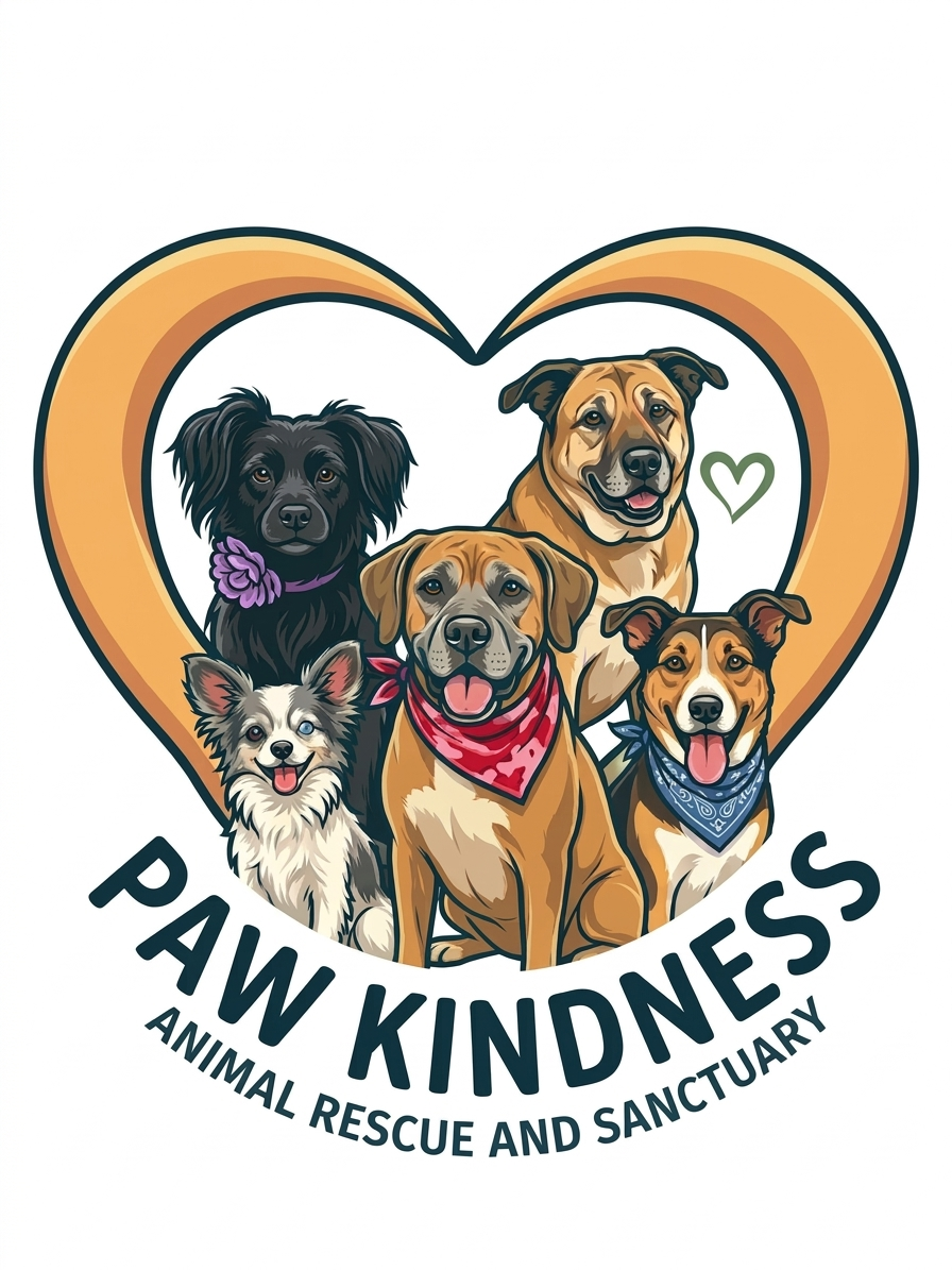 Paw Kindness Animal Rescue and Sanctuary  logo