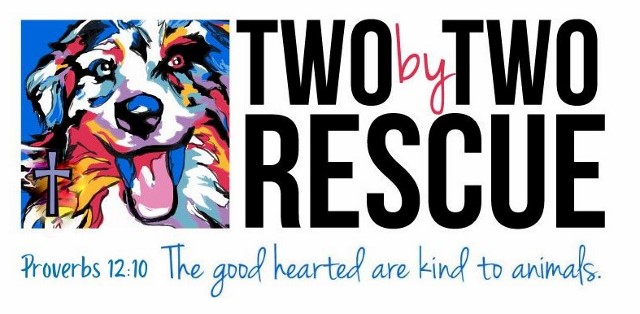 Two by Two Animal Rescue logo