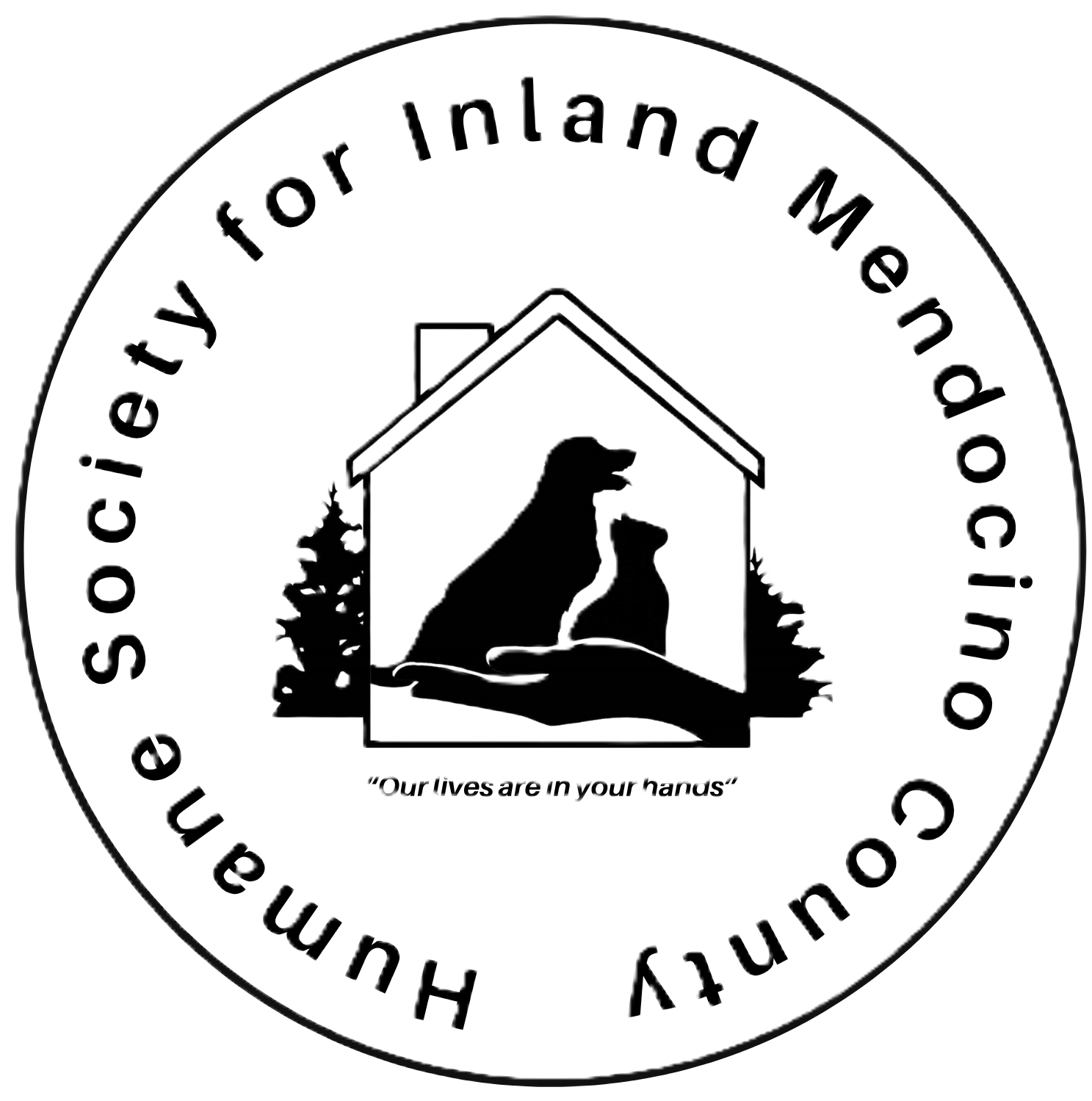 Humane Society for Inland Mendocino County logo