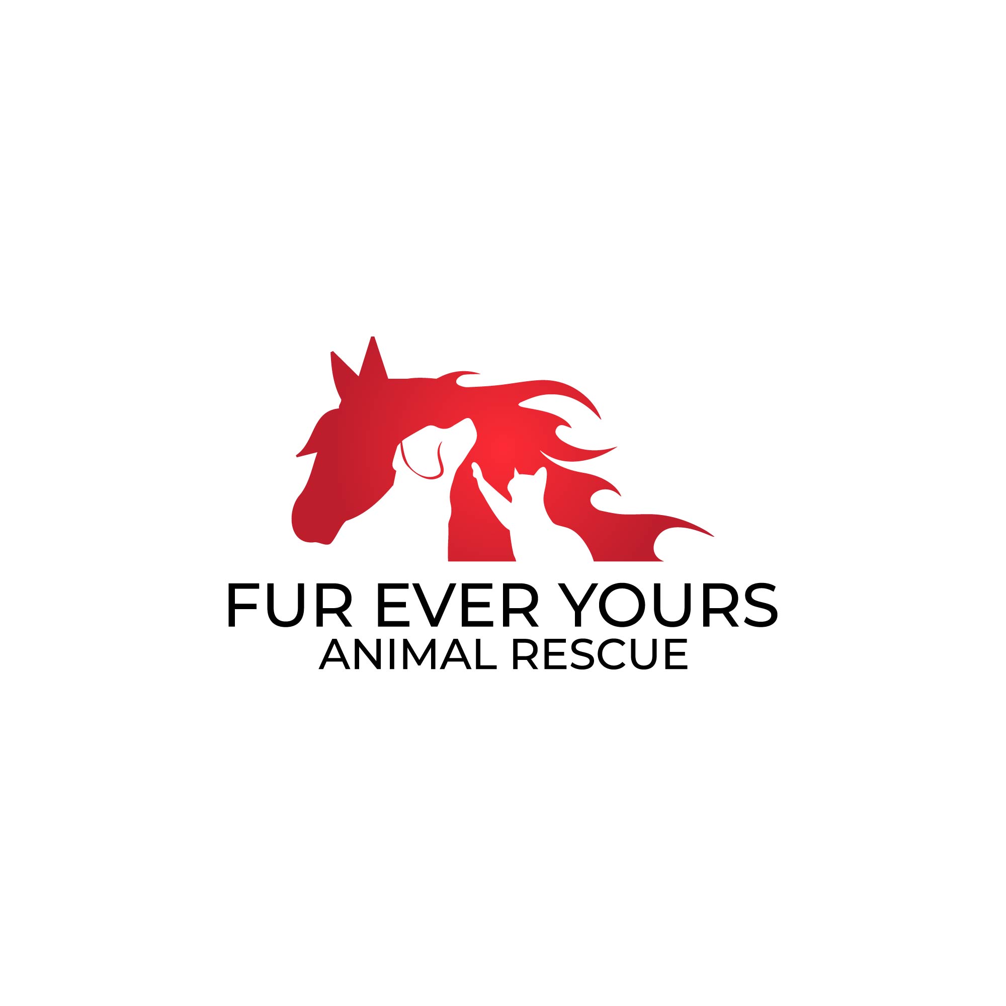 Fur Ever Yours Dog Rescue logo