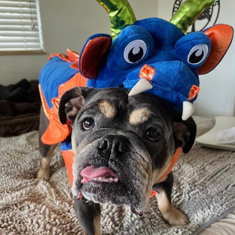 Full body shot of Andy