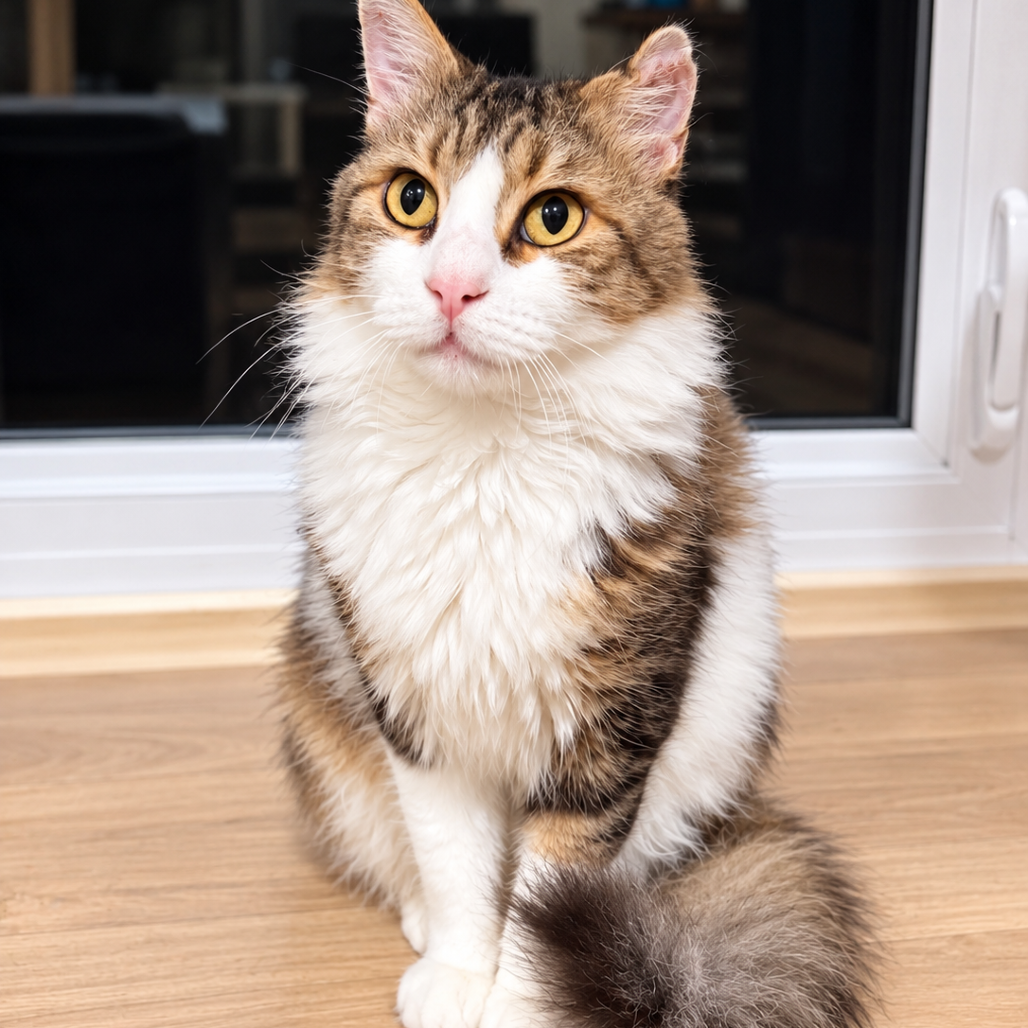 FLUFF - Domestic Medium Hair available for adoption