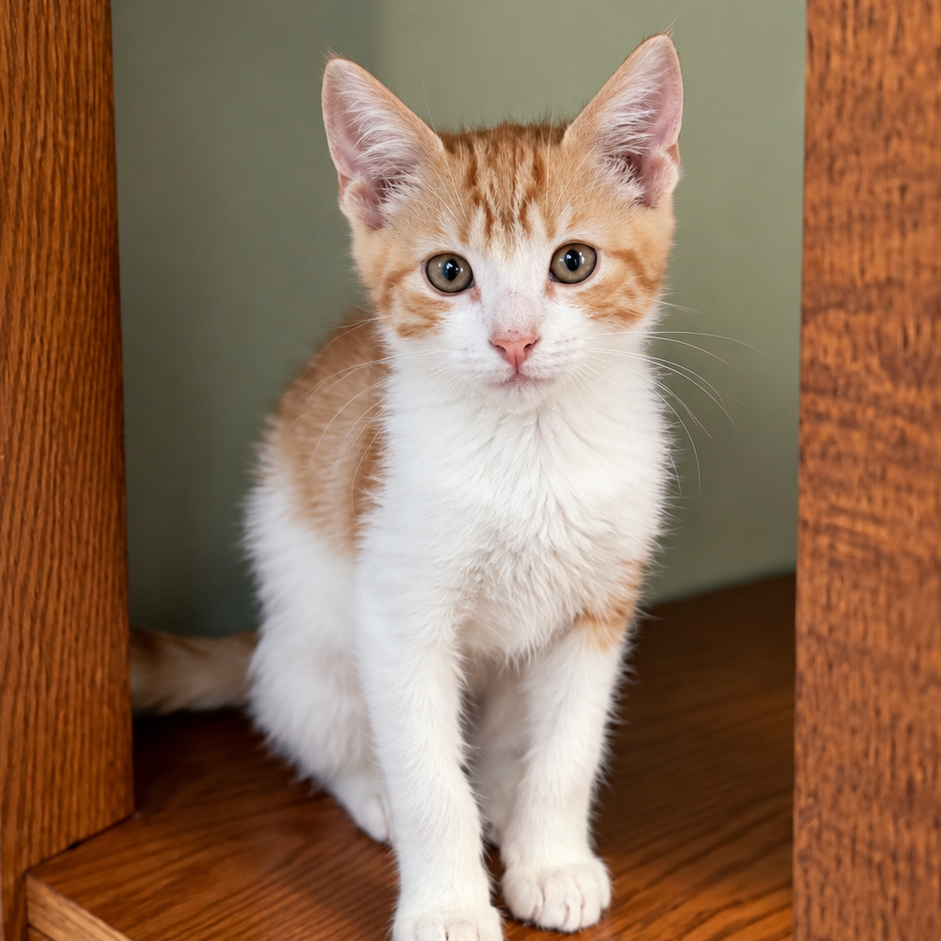 PANCAKE - Domestic Shorthair available for adoption