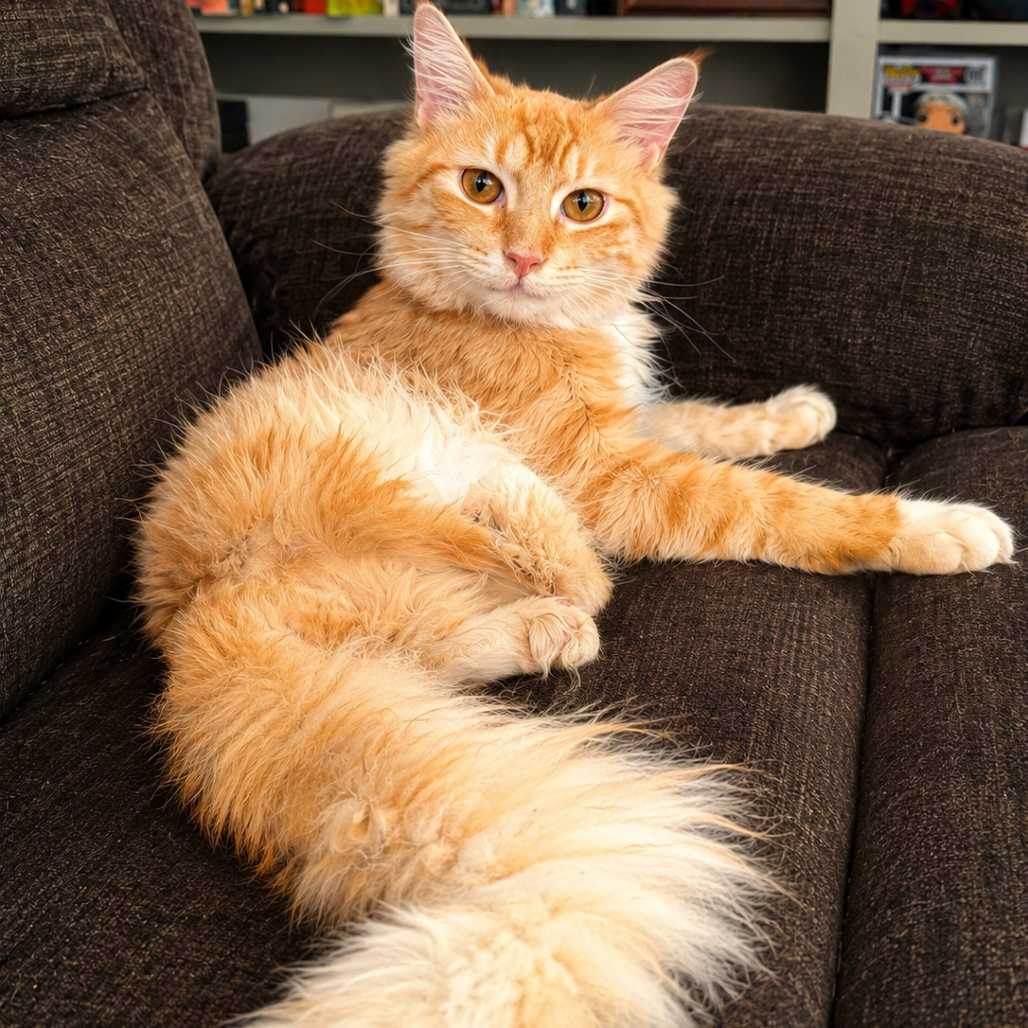 ORPHEUS - Domestic Medium Hair available for adoption