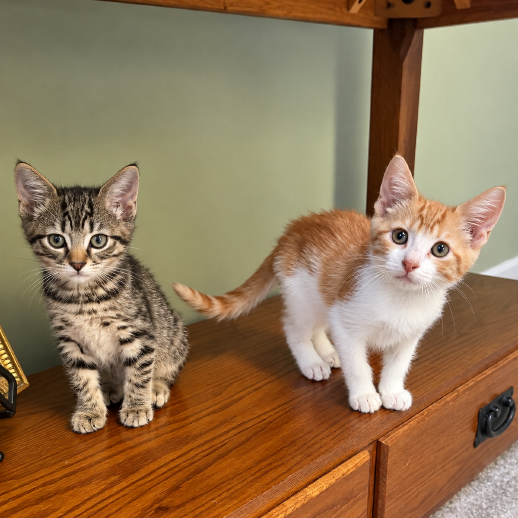 PANCAKE - Domestic Shorthair available for adoption