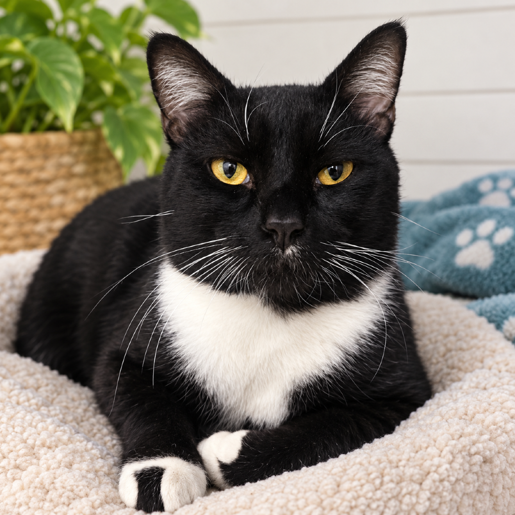 JAMES BOND - Domestic Shorthair available for adoption