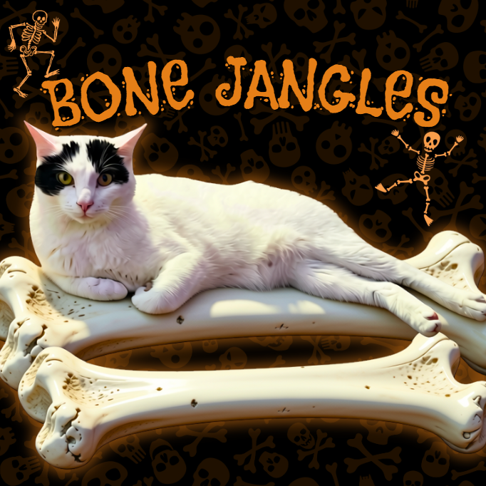 BONE JANGLES - Domestic Shorthair available for adoption