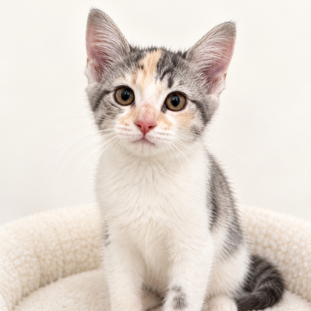 Harlow, a Domestic Shorthair
