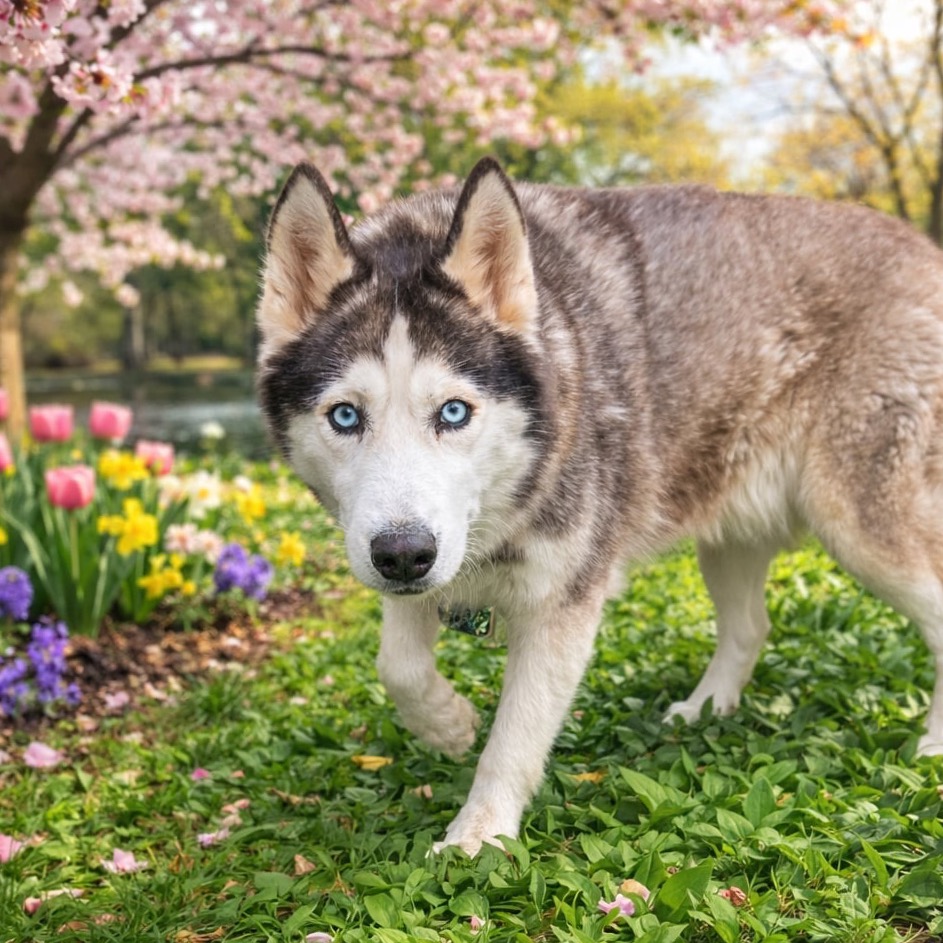 Shilo, a Husky, Siberian / Husky